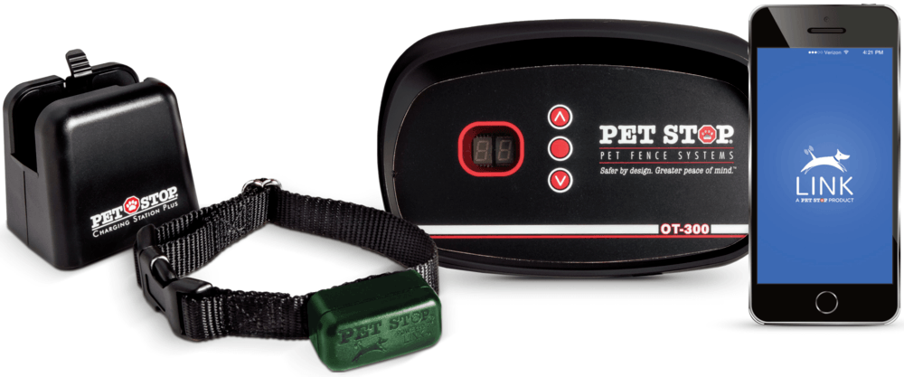 Pet Stop 0T-300 system with LINK mobile app 